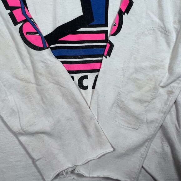 Yoko Racewear Long sleeve 100% Cotton XL VTG 90s Distressed Graphic Print Logo - Picture 9 of 16